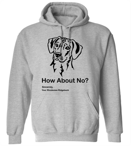 How About No? Hoodie - PAWsome Creations VI