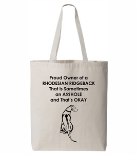 Kind of an A$$hole Tote Bag - PAWsome Creations VI