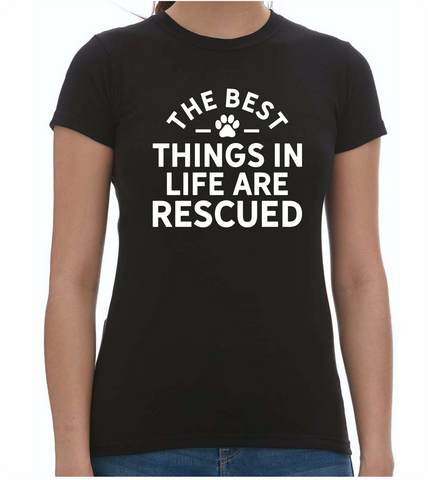 Rescue Ladies T-Shirt - PAWsome Creations VI