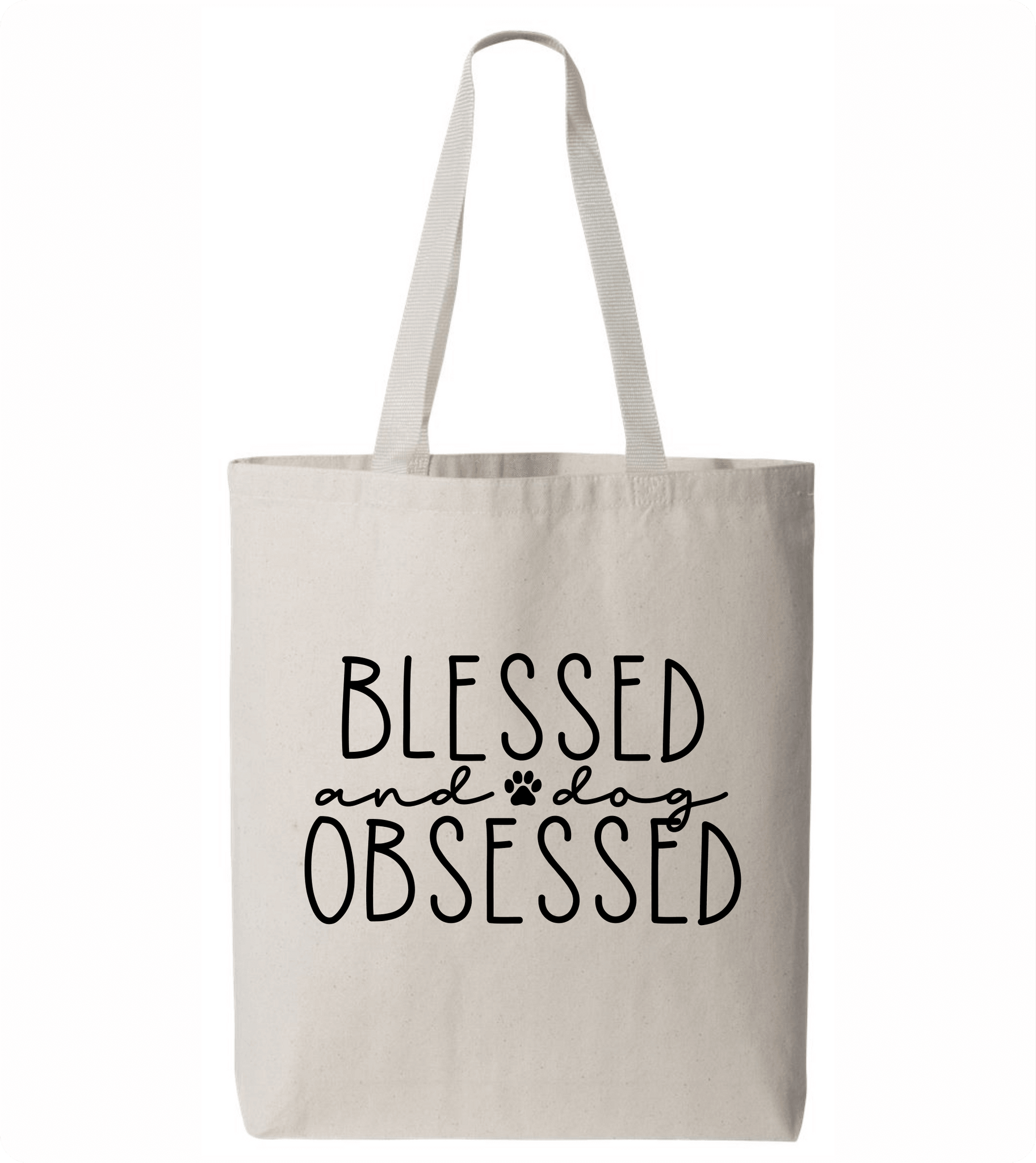 Blessed & Dog Obsessed - Tote Bag - PAWsome Creations VI