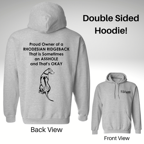 Sometimes an A$$Hole Hoodie - Double Sided