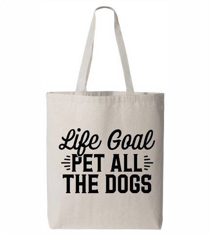 Life Goal Tote Bag - PAWsome Creations VI