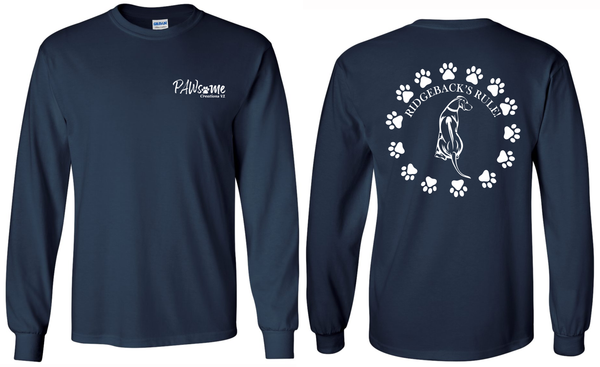 Ridgeback's Rule - Double Sided Long Sleeve - PAWsome Creations VI