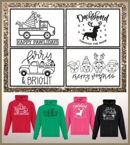 Pick Your Print - Holiday Edition! (Hoodie) - PAWsome Creations VI