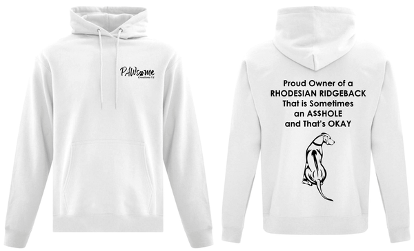 Sometimes an A$$Hole Hoodie - Two Sides - PAWsome Creations VI