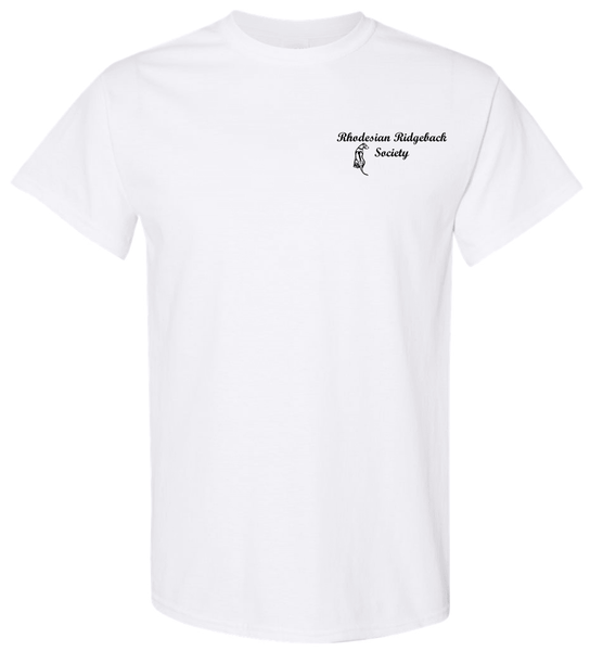 Ridgeback Society T-Shirt (Left Chest Only) - PAWsome Creations VI