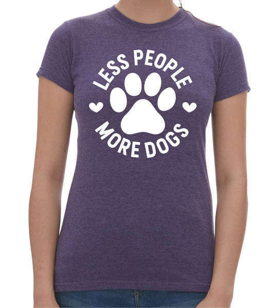 Less People Ladies T-Shirt