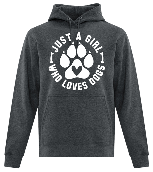 Just a girl who LOVES Dogs Hoodie