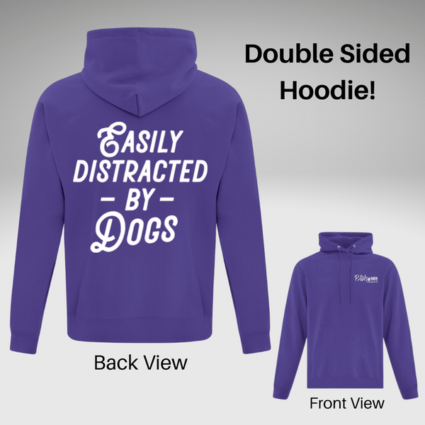 Easily Distracted Hoodie - Double Sided