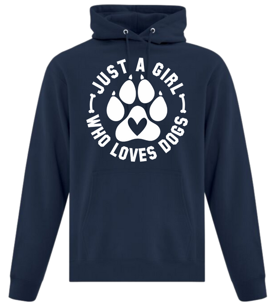 Just a girl who LOVES Dogs Hoodie