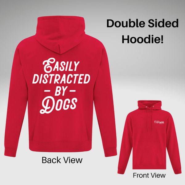 Easily Distracted Hoodie - Double Sided