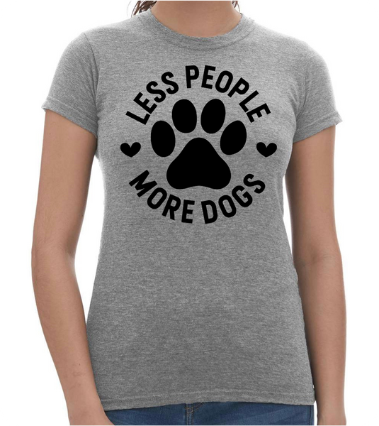 Less People Ladies T-Shirt