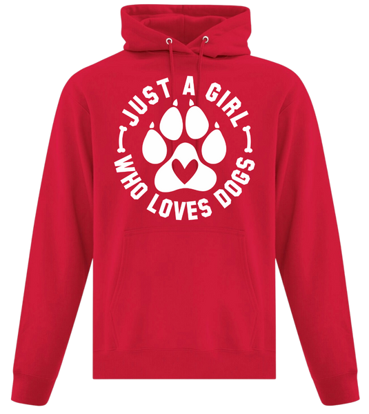 Just a girl who LOVES Dogs Hoodie