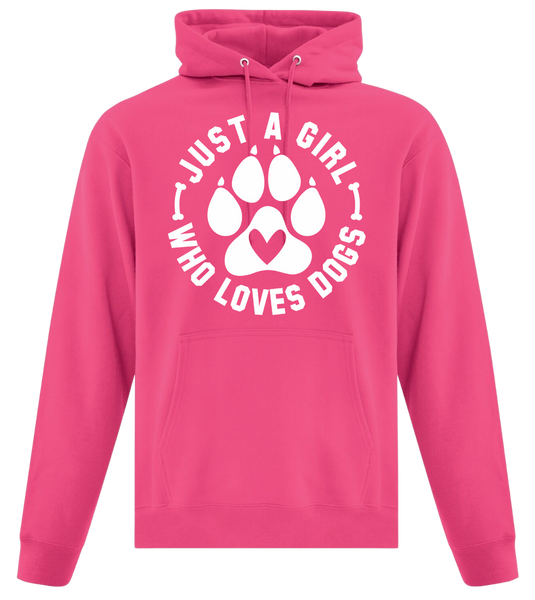 Just a girl who LOVES Dogs Hoodie