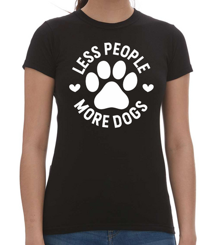 Less People Ladies T-Shirt