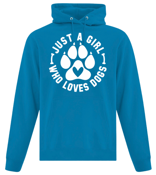 Just a girl who LOVES Dogs Hoodie