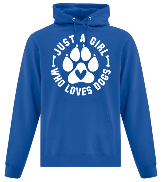 Just a girl who LOVES Dogs Hoodie